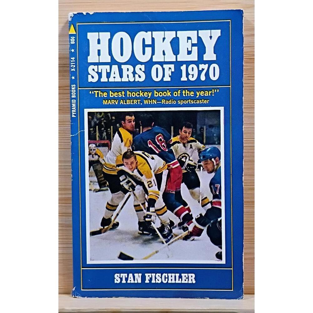 Hockey Stars of 1970 by Stan‎ Fischler - Vintage Sports Book